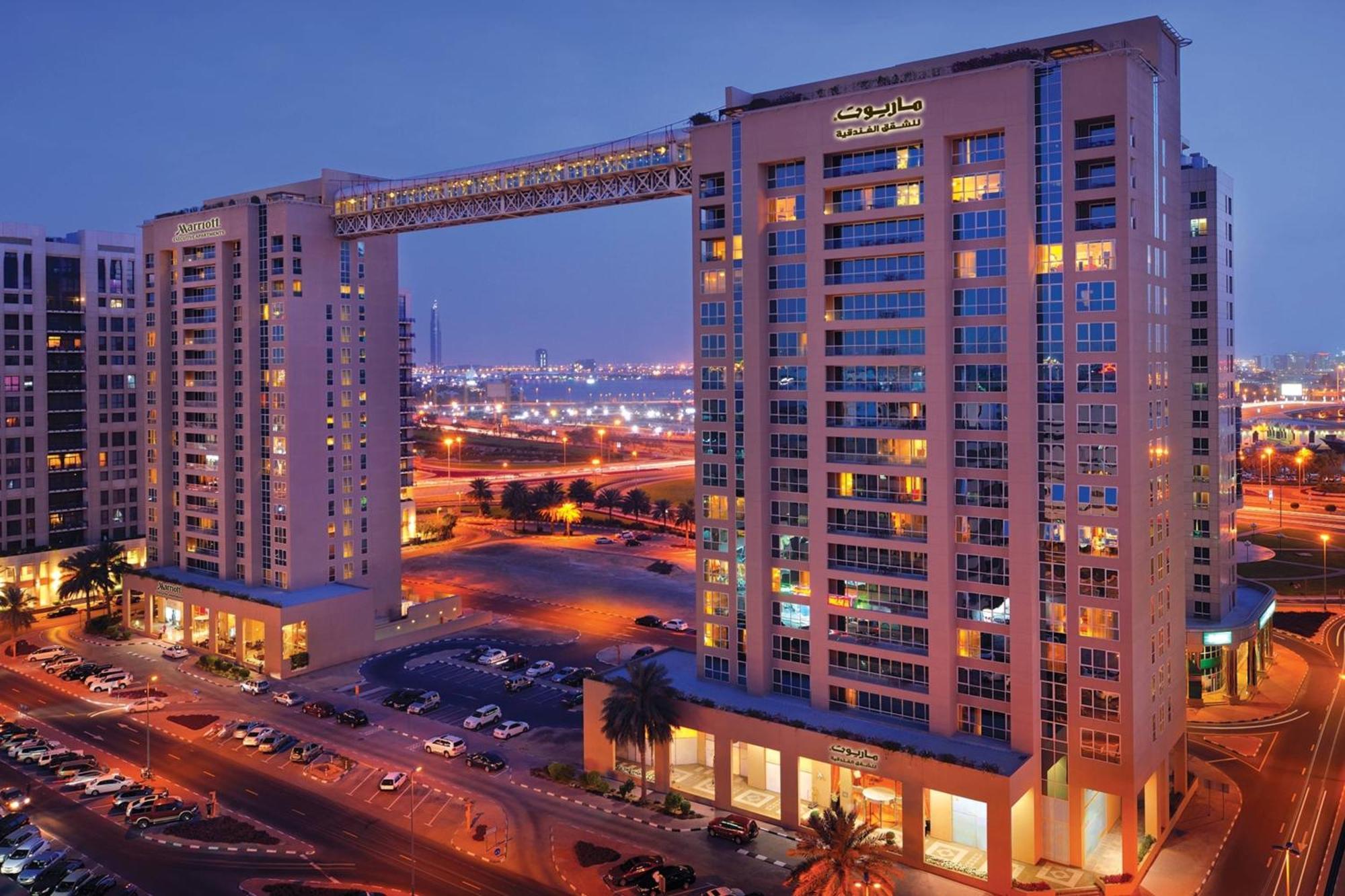 Marriott Executive Apartments Dubai Creek Exterior foto